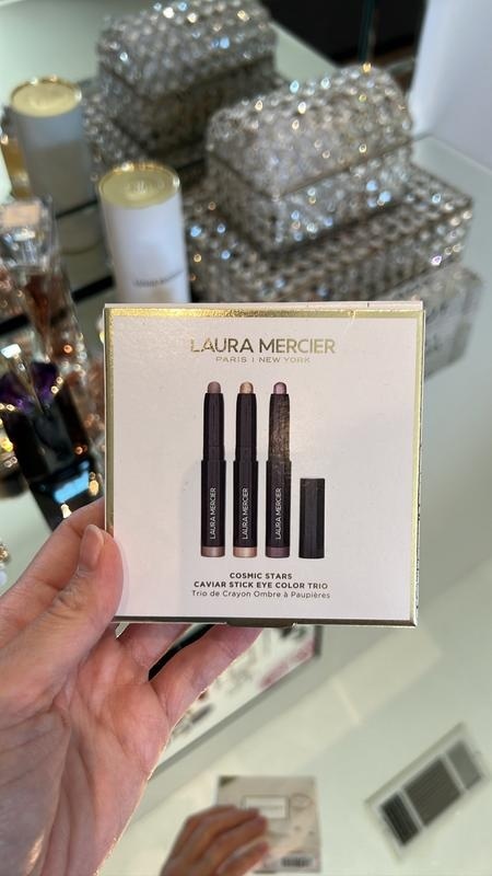 Laura Mercier тени кремовые Cosmic Stars Caviar Stick Eye Shadow Trio 3