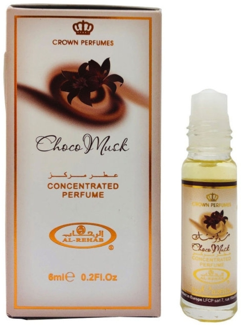 Al Rehab Choco Musk парфюмерное масло 6 мл, унисекс