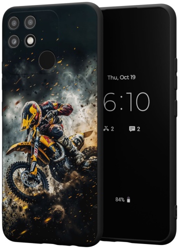Чехол Mcover для Realme Narzo 50A рисунок