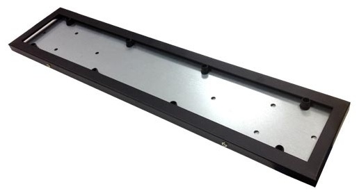 Рамка для номера AUTO TOP AF-001А черный
