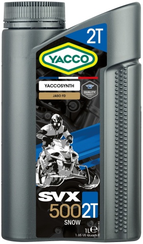 Полусинтетическое Yacco SVX 500 Snow 2T отсутствует 1 л