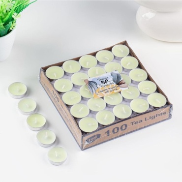 Хозяйственная свеча Дарим Красиво Tea Light 2385854 4 см, 100 шт