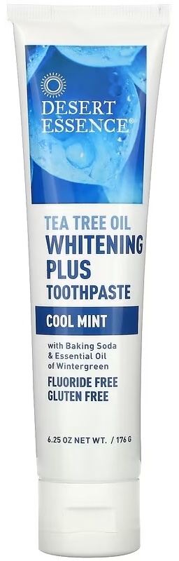 DESERT ESSENCE зубная паста Tea Tree Oil Whitening Plus Toothpaste Cool Mint 176 г