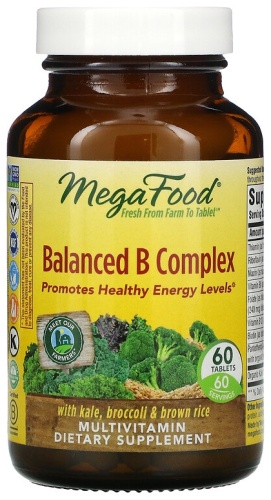 MegaFood витамин Balanced B Complex 60 таблеток