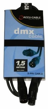 Кабель ACCU-CABLE XLR - XLR 1.5 м