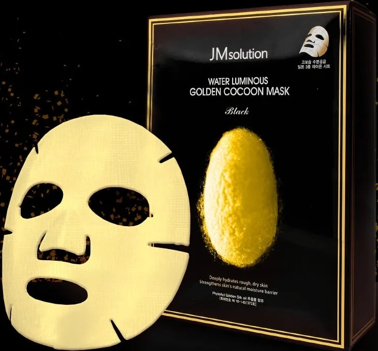 Маска для лица JMsolution тканевая Water Luminous Golden Cocoon Mask 1 шт