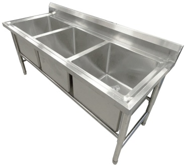 Ванна моечная Foodsense ВМК-3, 175x68x85 см
