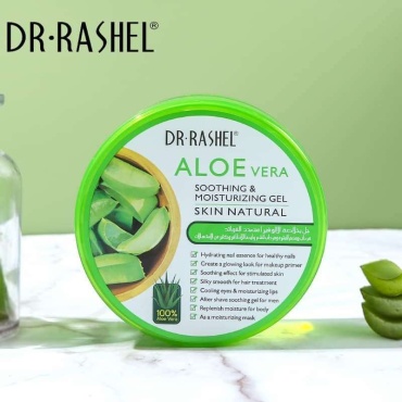 Dr. Rashel гель Aloe Vera Soothing & Moisturizing Gel Skin Natural для лица 300 мл