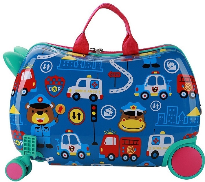 Купить Чемодан 6589 ABS-пластик 30 л синий в Алматы – Магазин на Kaspi.kz