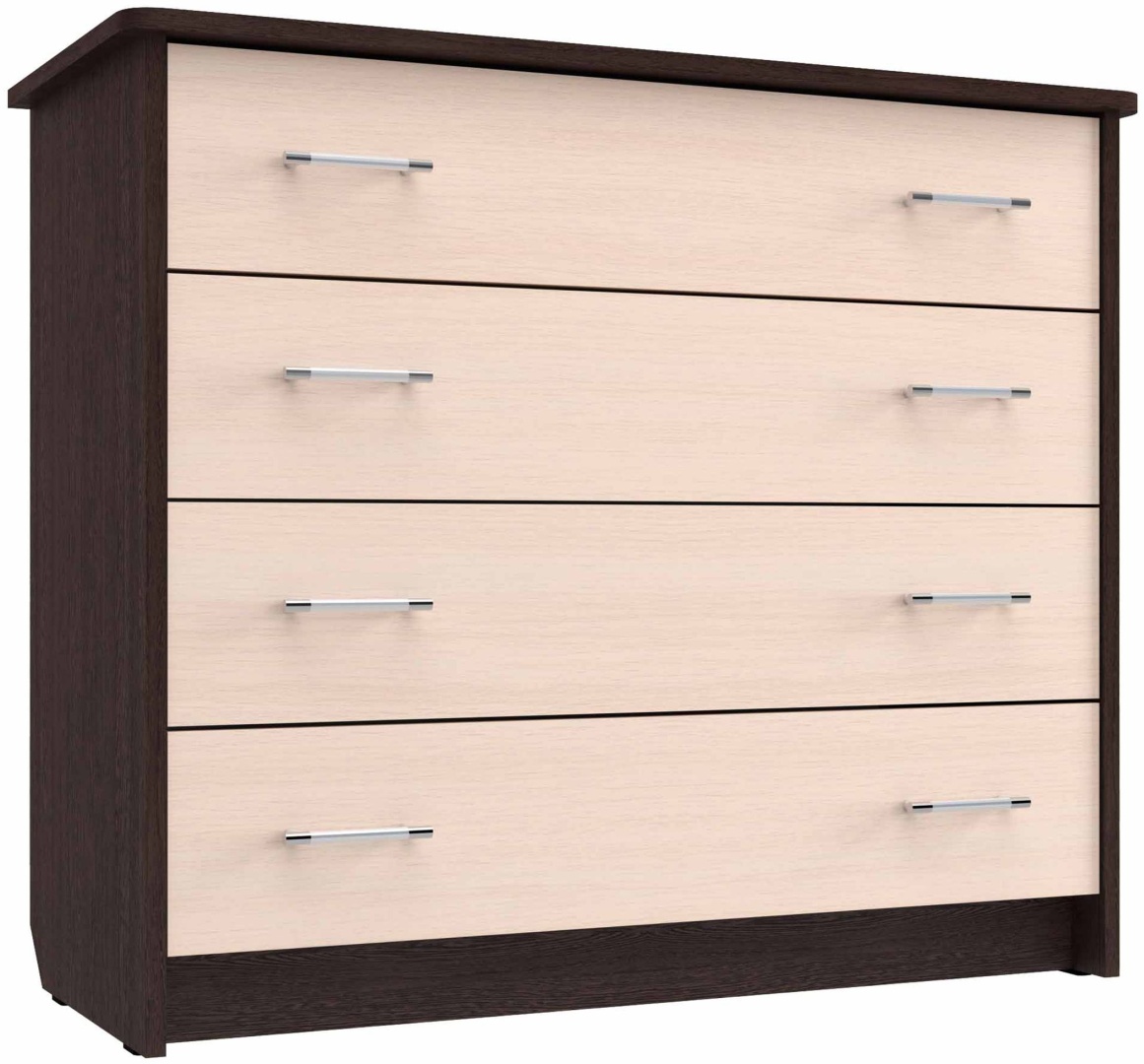 Купить Комод Комод Ваша Мебель К-03, 80x42x94 см, ЛДСП, коричневый в ...