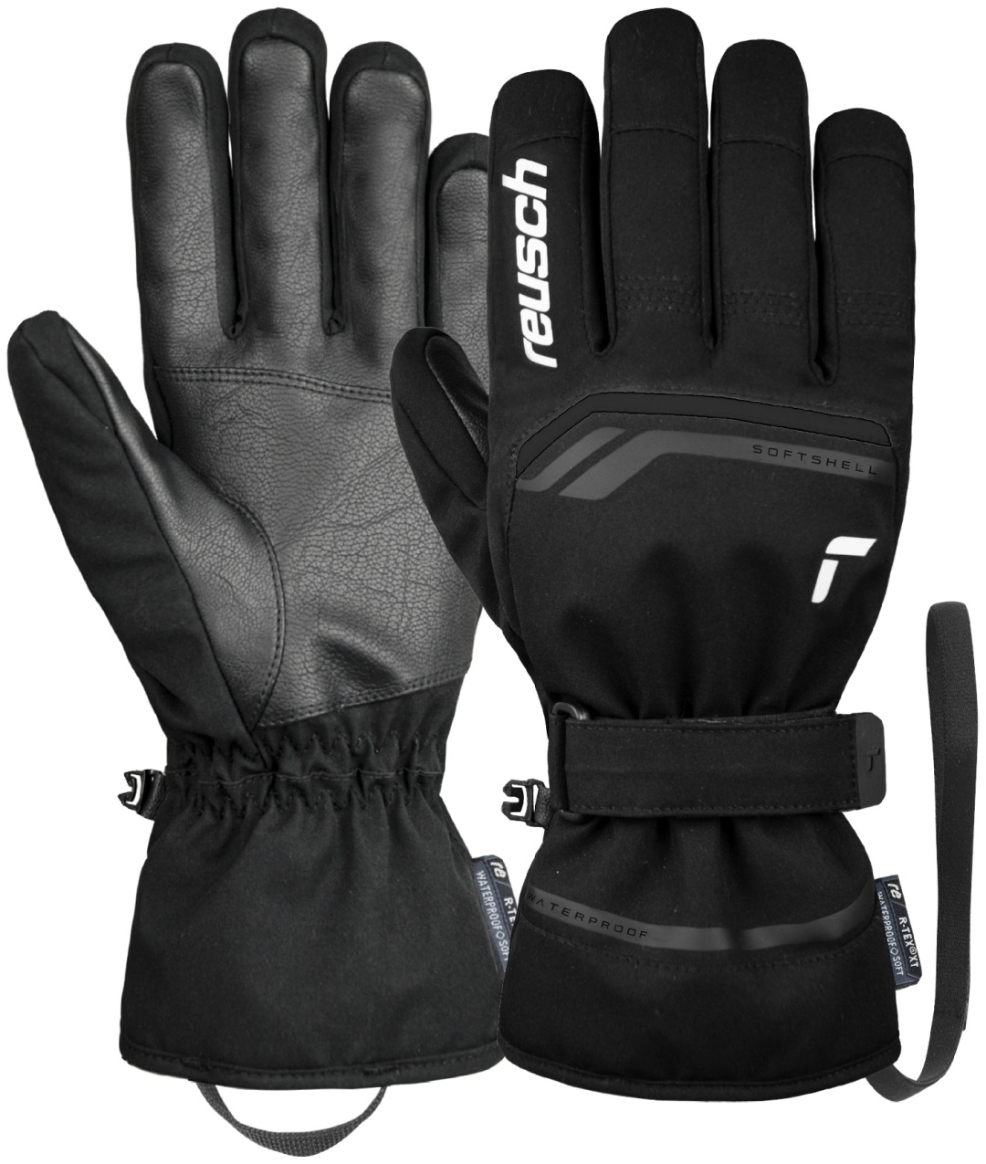 Перчатки Reusch размер 8 черный