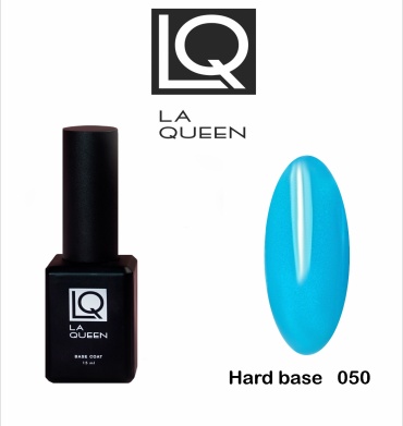 La Queen базовое покрытие Hard base Голубой камуфлирующее 30 мл