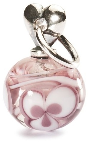 Шарм-подвеска Trollbeads Твоя половинка TAGBE-00024 вес 2.8 г серебро, стекло