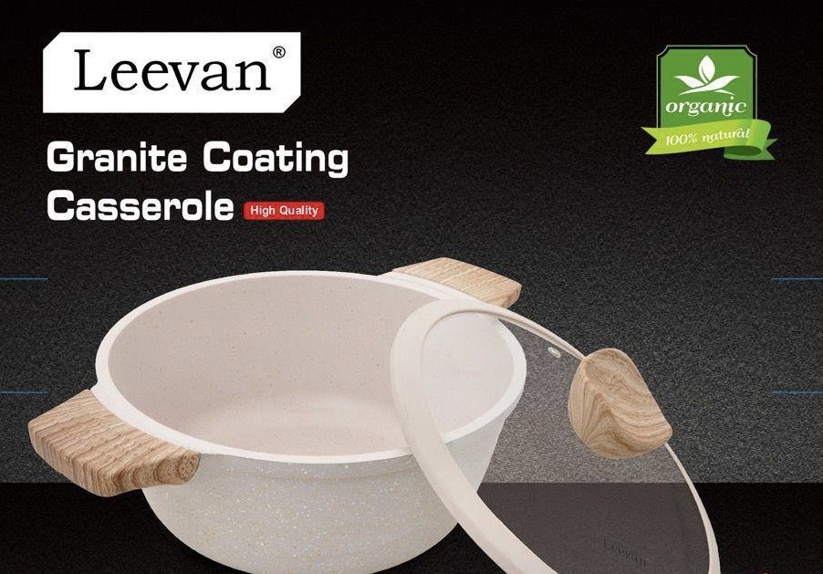 Казан Leevan 4 л, гранит
