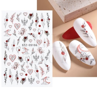 Full Beauty наклейки STZ-CS106 1 шт