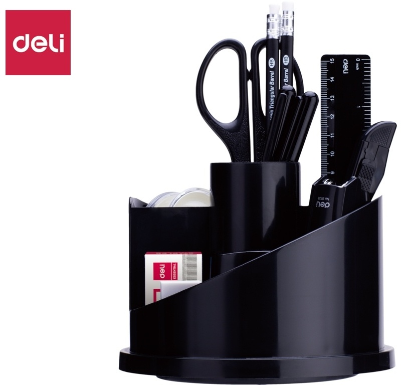 Купить Настольный органайзер DELI E38251A 16 предметов черный в Алматы ...