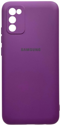 Чехол S&M для Samsung Galaxy A02s фиолетовый