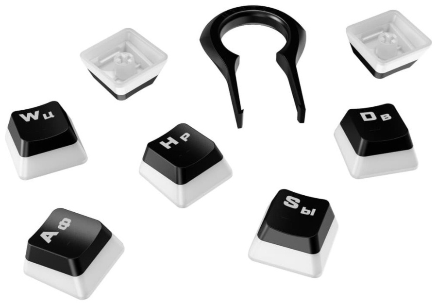 Кейкапы для клавиатуры HyperX Pudding Keycaps Full Key Set 4P5P4AX#ACB