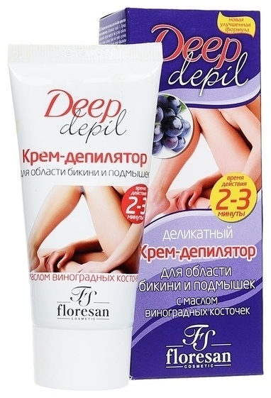Floresan Ф-169 Крем-депилятор для области бикини и подмышек 50 мл