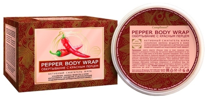 Compliment Pepper Body Wrap обертывание 475 мл