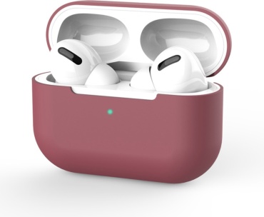 Чехол Silicone Case для Apple AirPods Pro, AirPods Pro 2 бордовый