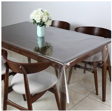 Клеенка Home Master 140x100 см, ПВХ, силикон, 1 шт