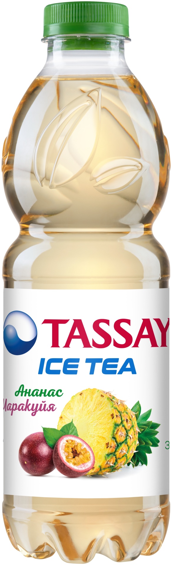 Холодный чай TASSAY зеленый ананас, маракуйя 1 л