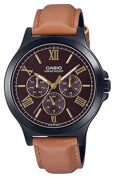 Кварцевые CASIO MTP-V300BL-5AVDF нержавеющая сталь