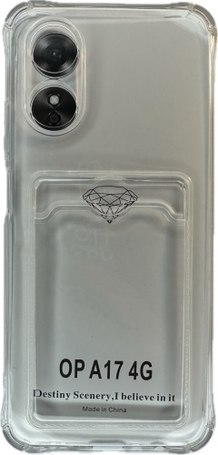 Чехол для OPPO A17 прозрачный
