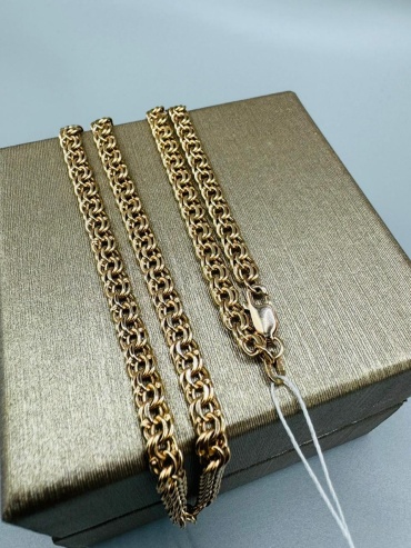 Raia Gold 0050051 длина 55 см, вес 5.5 г золото, плетение бисмарк