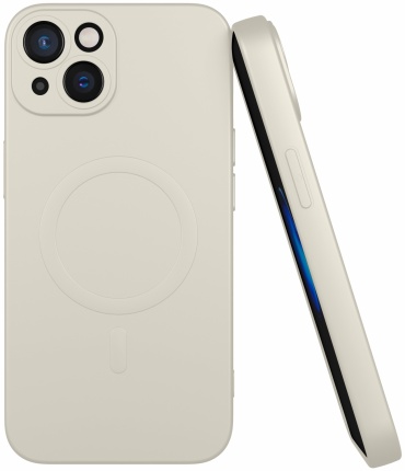 Чехол Mcover для Apple iPhone 15 белый