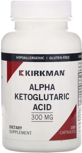 Kirkman Labs Alpha Ketoglutaric Acid 300 мг 100 капсул