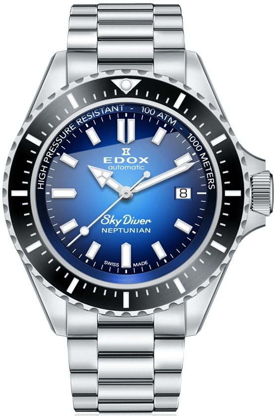 Механические Edox Edox 80120 3NM BUIDN сталь