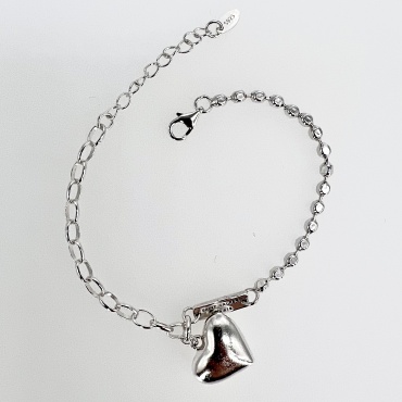 Sterling Silver B000019 длина 15 см, вес 10 г серебро, плетение якорное