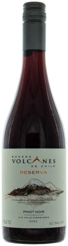 Вино Bodega Volcanes Pinot Noir сухое красное 13% 0.75 л