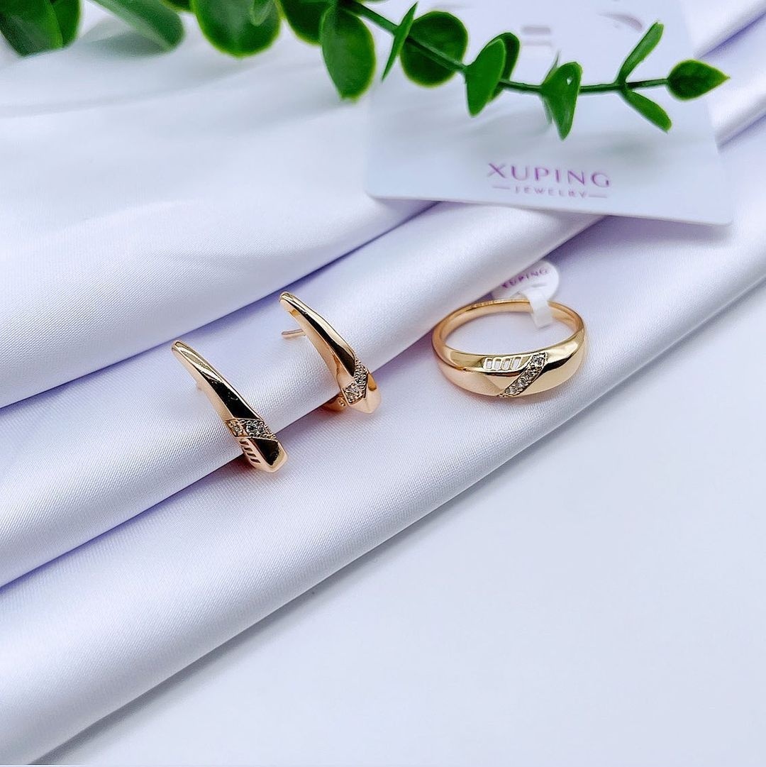 Xuping Jewelry медицинская сталь, фианит