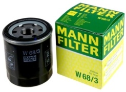 MANN-FILTER масляный фильтр W68/3
