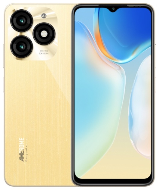 Смартфон Itel Awesome A70 4 ГБ/256 ГБ золотистый