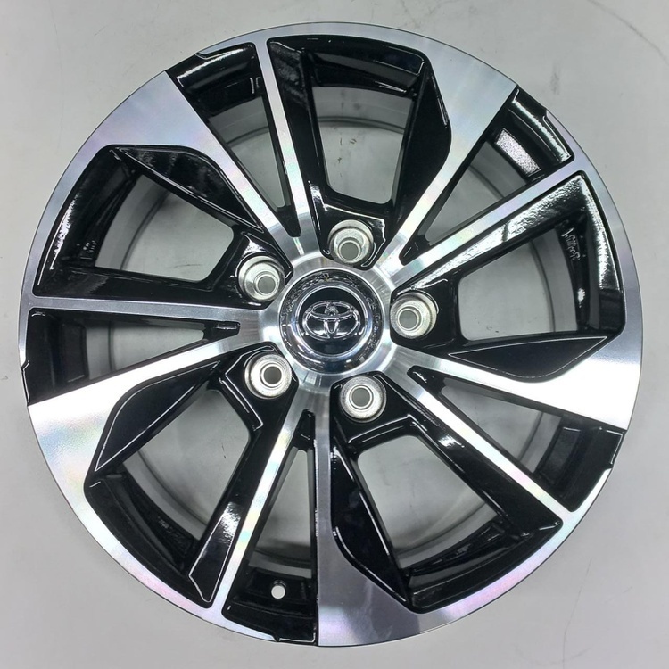 Kipardo 6977 8.5x20/5x150 D110.1 ET40 черный, серебристый