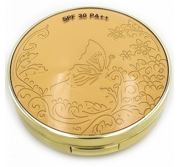 Пудра CELLIO Ex Gold Snail Two Way Cake сухая №21 бежевый