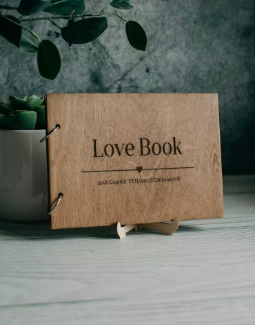 ANS craft фотоальбом Love book свадебный формат 10x15