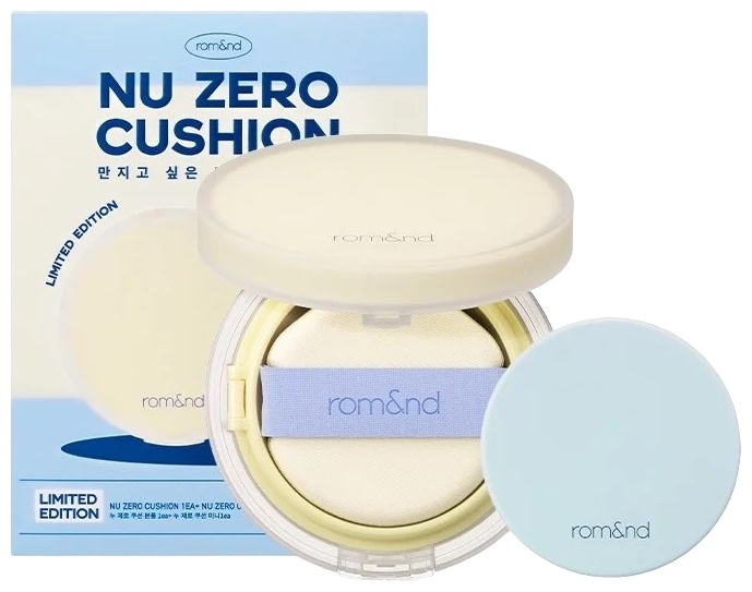 Romand Nu Zero Cushion SPF24 mini кушон 02 Pure 21 15 г