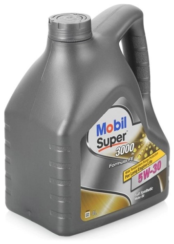 Синтетическое MOBIL Super 3000 X1 Formula FE 5W-30 4 л