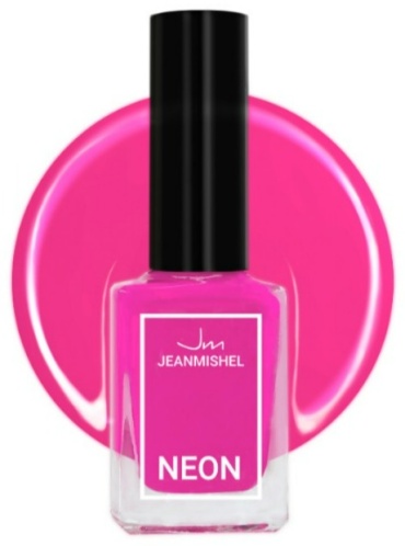 Jeanmishel лак Neon 395 Deep pink 6 мл