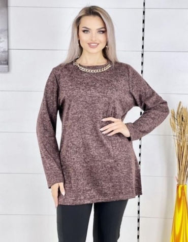 Кофта A&A style коричневый