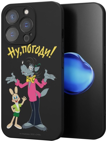 Чехол Mcover для Apple iPhone 15 Pro черный