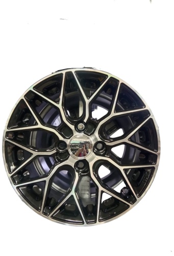№1083 6x14/4x100 D67.1 ET35 4 диска черный, серебристый