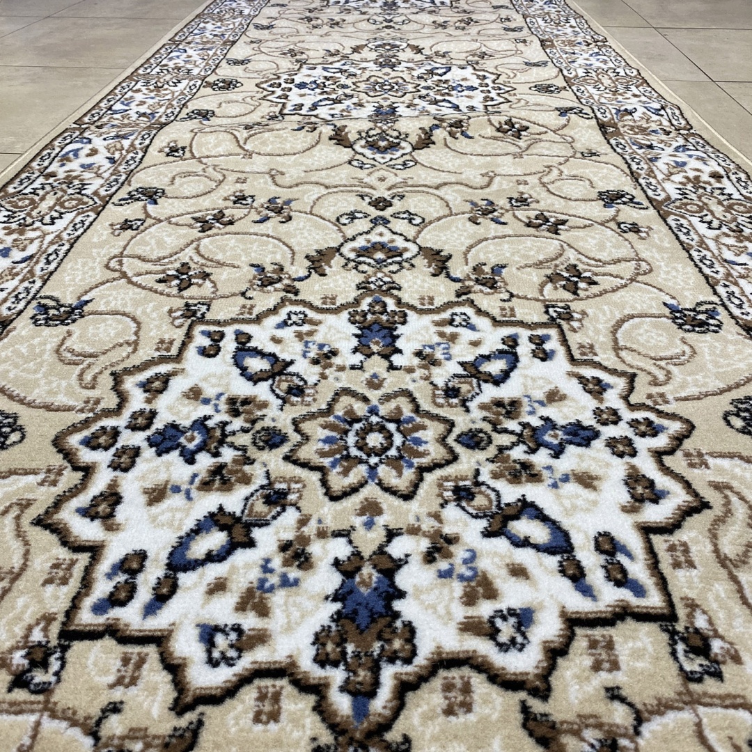 Ковровая дорожка Bal Tekstil короткий ворс, полипропилен, джут, 100 см x 3 м