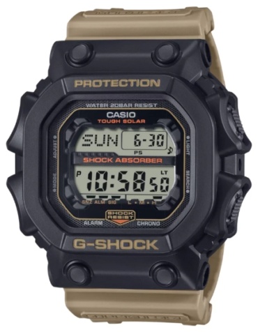 Кварцевые CASIO GX-56TU-1A5DR сталь, полимер