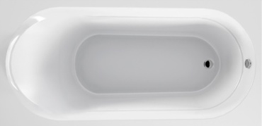 Ванна полукруглая МетаКам Метакам GRACE 170x70 см, акрил